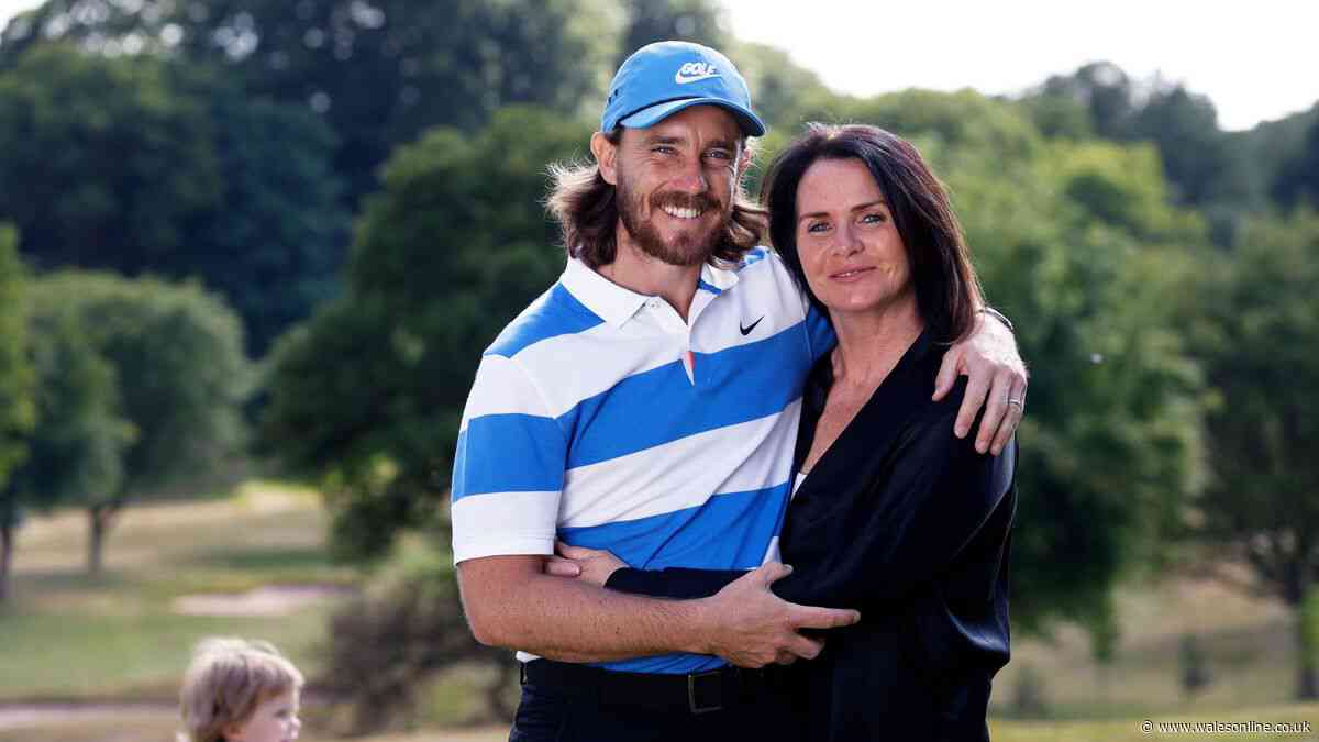 Tommy Fleetwood's age-gap wife 23 years his senior and sports star stepson