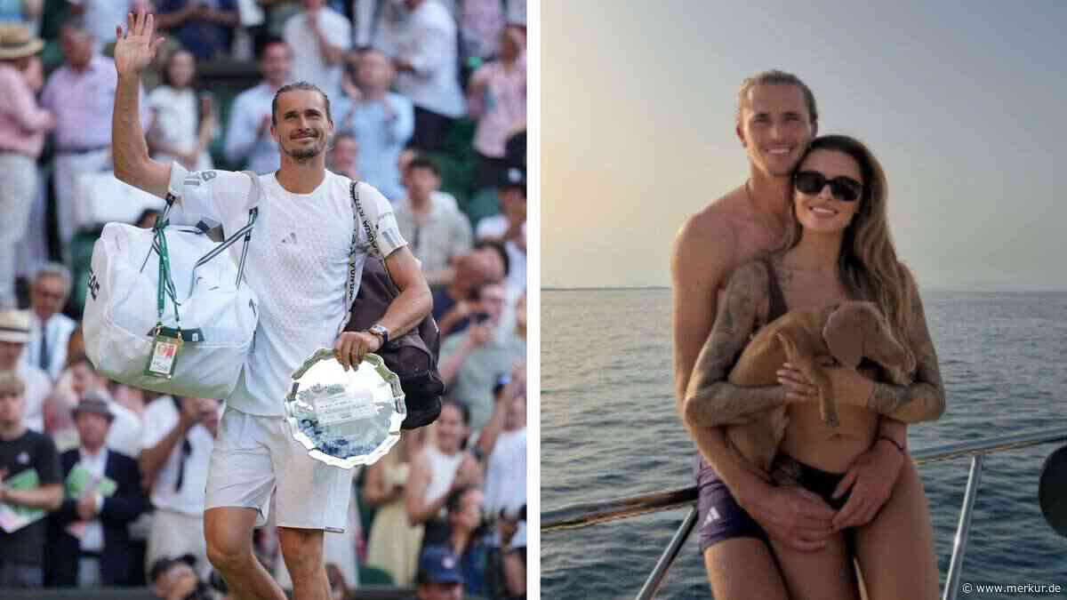 Zverev verarbeitet Wimbledon-Pleite mit Freundin Sophia Thomalla und Hund auf Ibiza