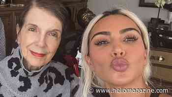 Kim Kardashian shares grandmother MJ's final texts following devastating death