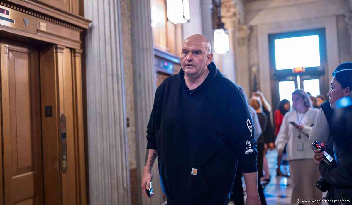 Sen. John Fetterman rips Sen. Bernie Sanders over endorsements for El-Sayed, Planter