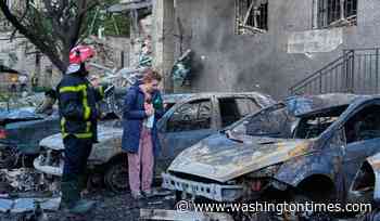 Russian missile attack on Kyiv kills 1 and exposes holes in air defenses