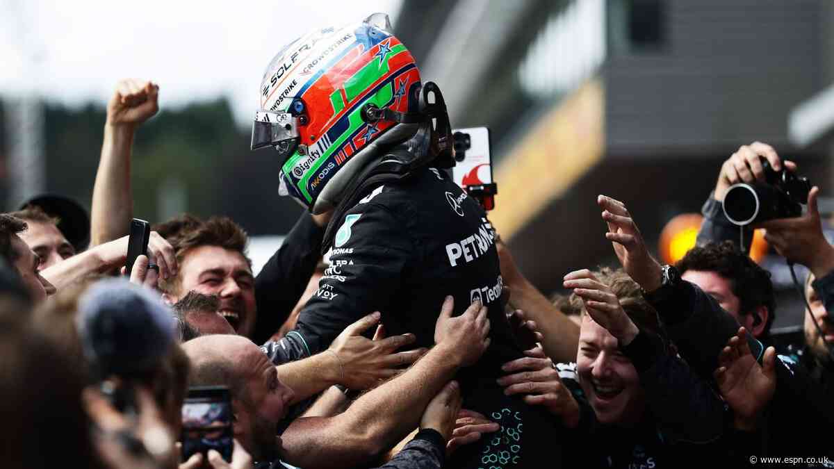 Belgian Grand Prix: Kimi Antonelli extends championship lead, disaster for George Russell - as it happened