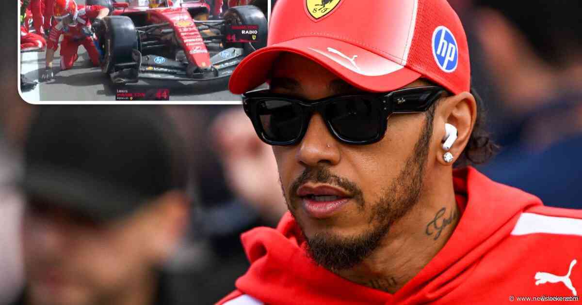 Lewis Hamilton rijdt monteur omver in de pitstraat tijdens GP België, Ferrari-coureur hangt straf boven het hoofd
