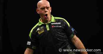 Van Gerwen komt zwakke start te boven en stoot door naar tweede ronde, Van Duijvenbode ook verder