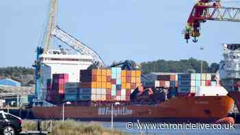 River Tyne crane incident LIVE: Updates after huge emergency response at Port of Tyne