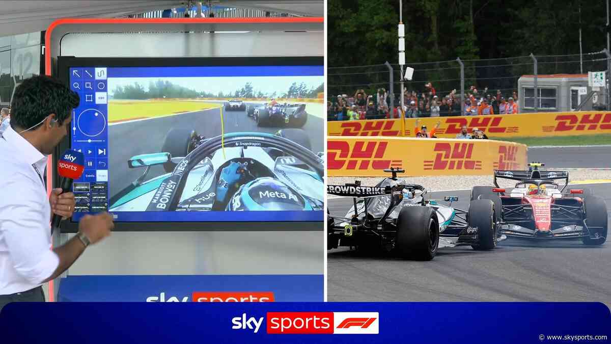 Should Hamilton have been penalised or was Russell collision racing incident?