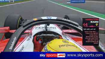 'Why the hell?!' | Hamilton questions Ferrari strategy with spiky radio message
