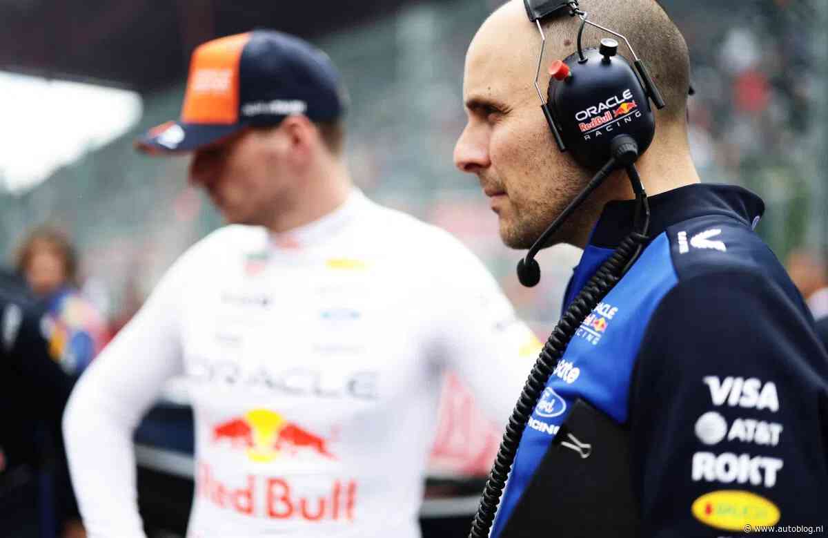 “Dit is de vervanger van Verstappen-engineer Lambiase”