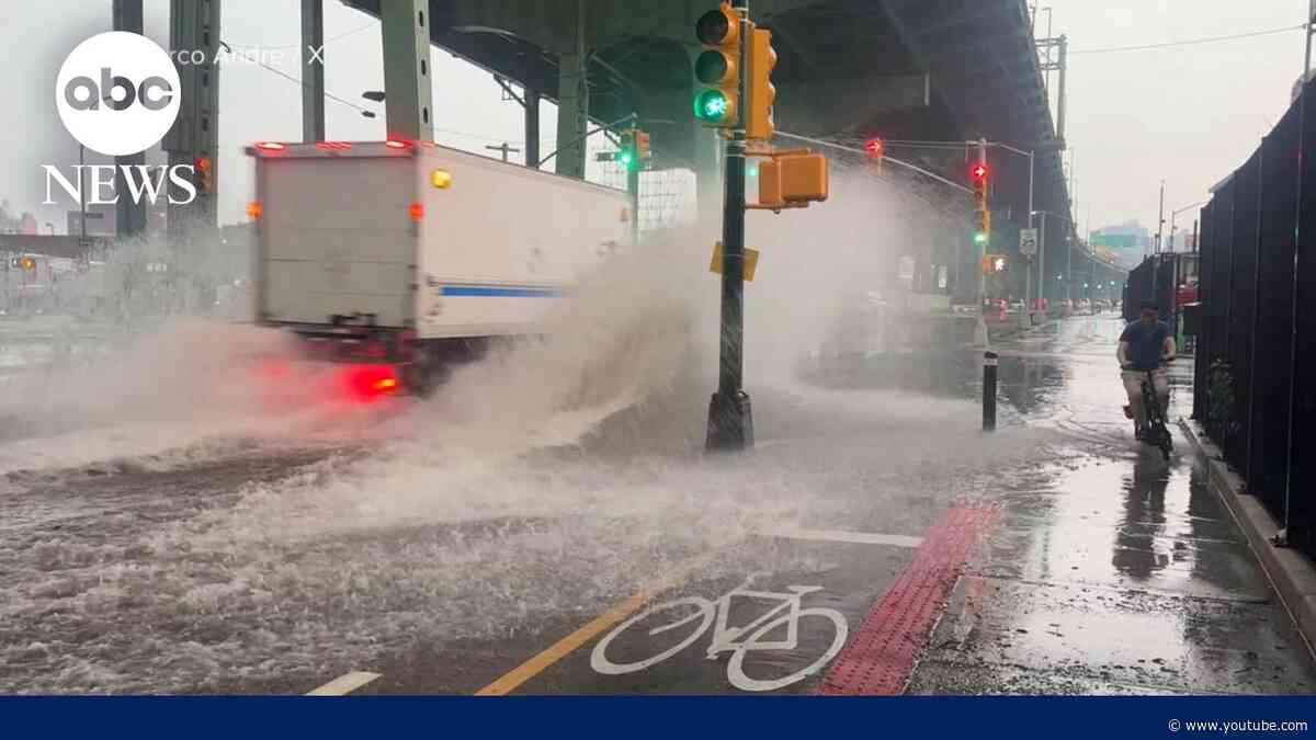 Over 100 million Americans on alert for severe thunderstorms, flash flooding