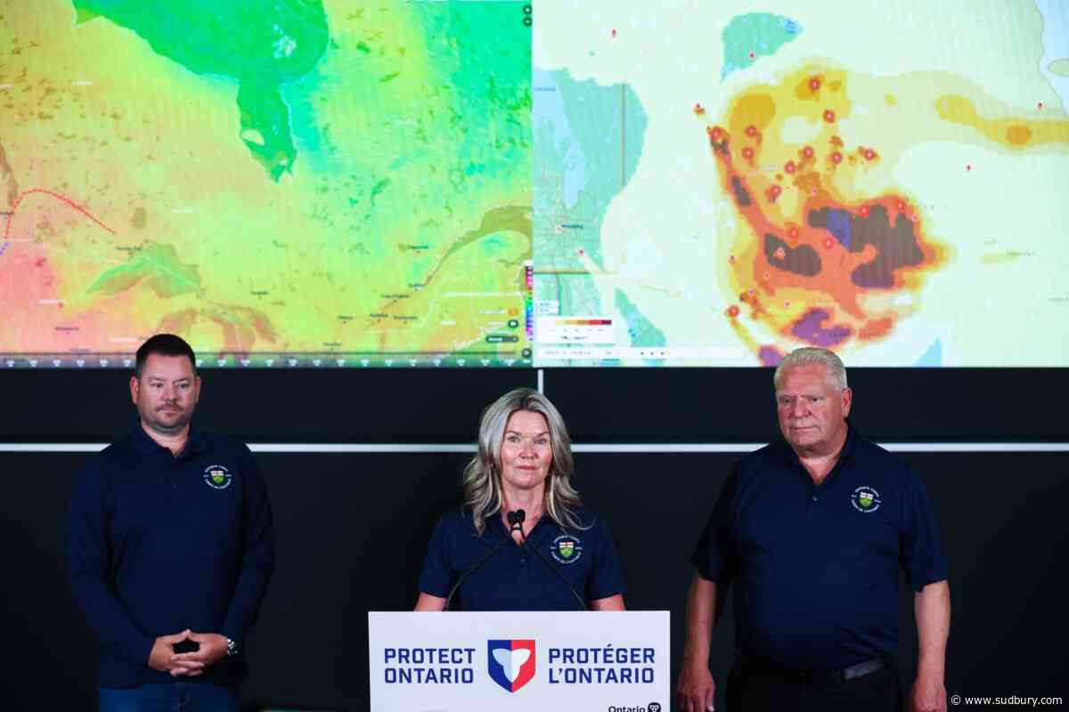 Ontario expanding emergency message system as nearly 200 wildfires rage