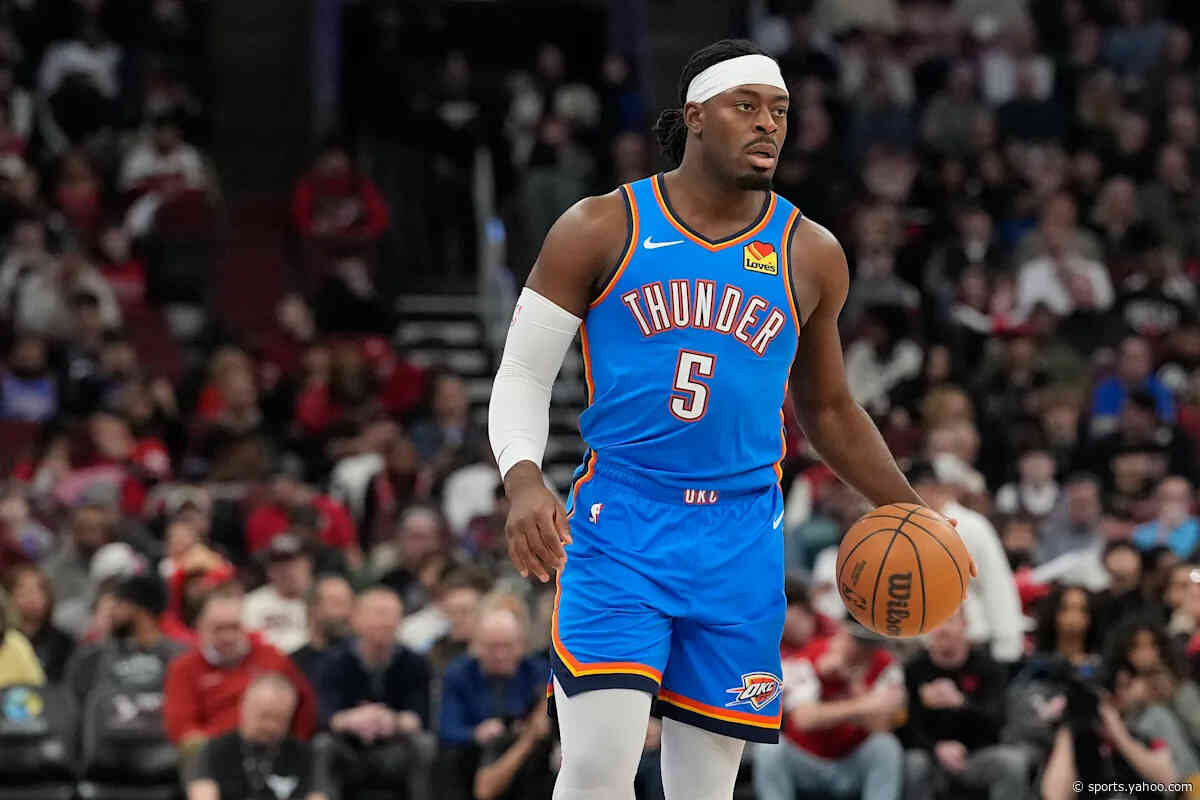 Thunder trade Lu Dort to Hawks; former No. 1 pick Zaccharie Risacher heads to Mavericks in 3-team deal