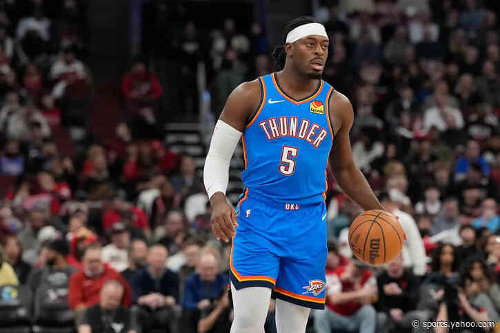 Thunder trade Lu Dort to Hawks; former No. 1 pick Zaccharie Risacher heads to Mavericks in 3-team deal