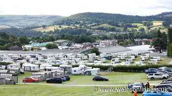 25-year-old dies at Royal Welsh campsite as three people arrested