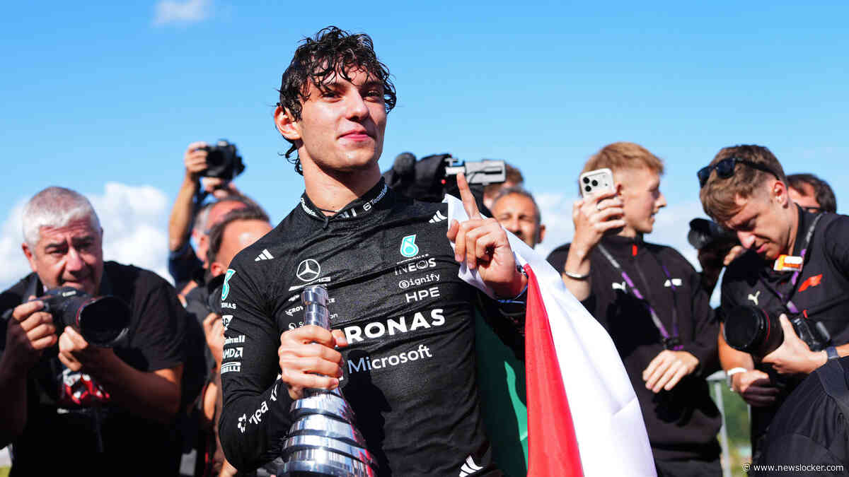 Kimi Antonelli moest ’hard vechten’ in België, teamgenoot George Russell staat voor raadsel