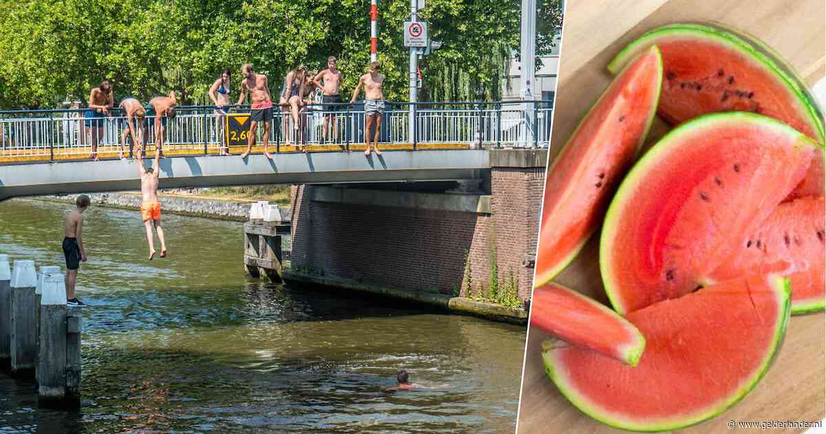 Kinderen gooien watermeloen van brug op bootje en raken jonge vrouw, die naar ziekenhuis moet: ‘Nog steeds hoofdpijn’