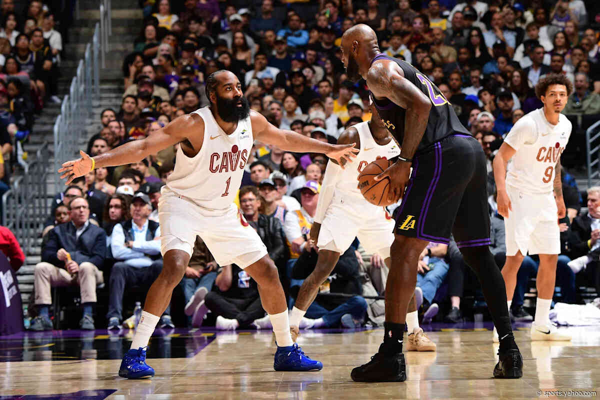 James Harden says that Cavs potentially adding LeBron James is ‘the plan’