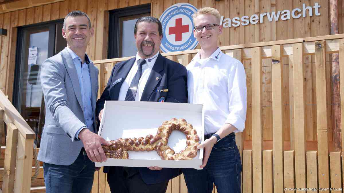 Wasserwacht Utting feiert die Einweihung ihrer modernen Station
