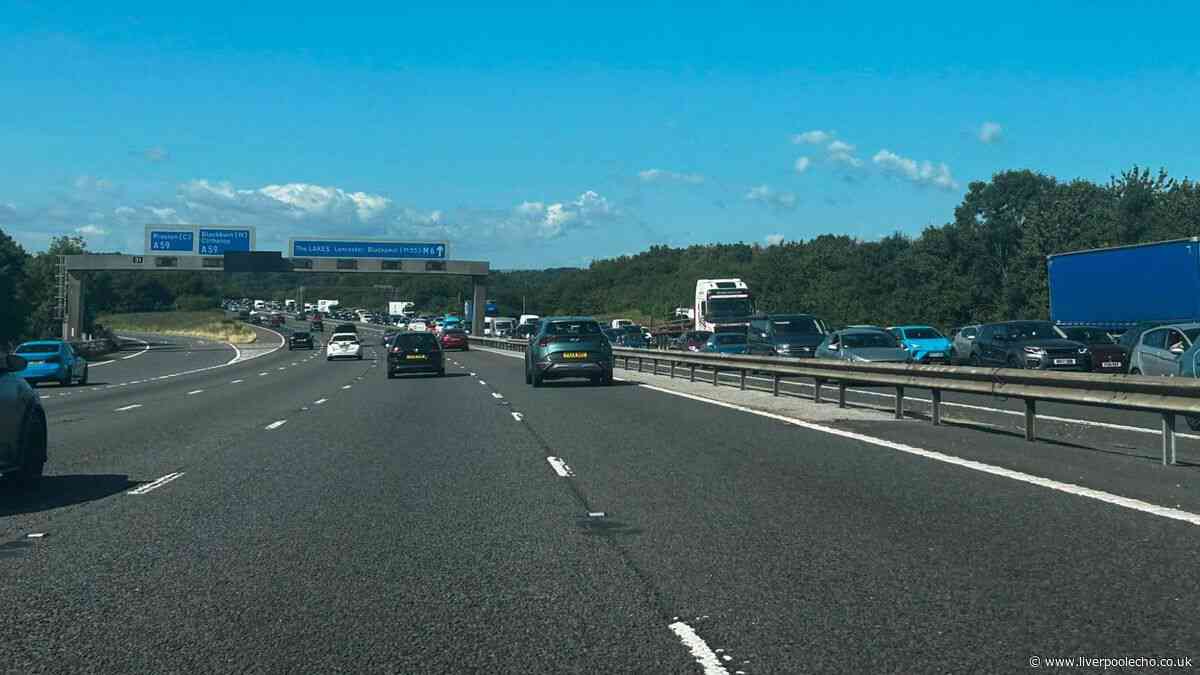 Long M6 delays after obstructions cause tailbacks