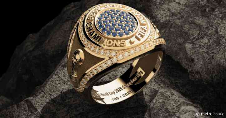 FIFA selling World Cup Champions Rings and bits of pitch for eyewatering prices