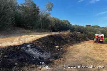 Départ de feu ce dimanche sur les terres de LVMH aux abords de Château Minuty près de Saint-Tropez