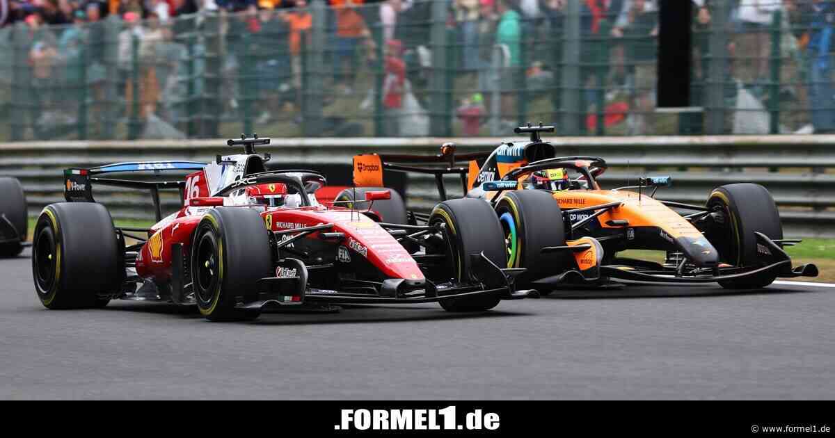 Piastri wundert sich: Keine Strafe gegen Charles Leclerc nach Kollision