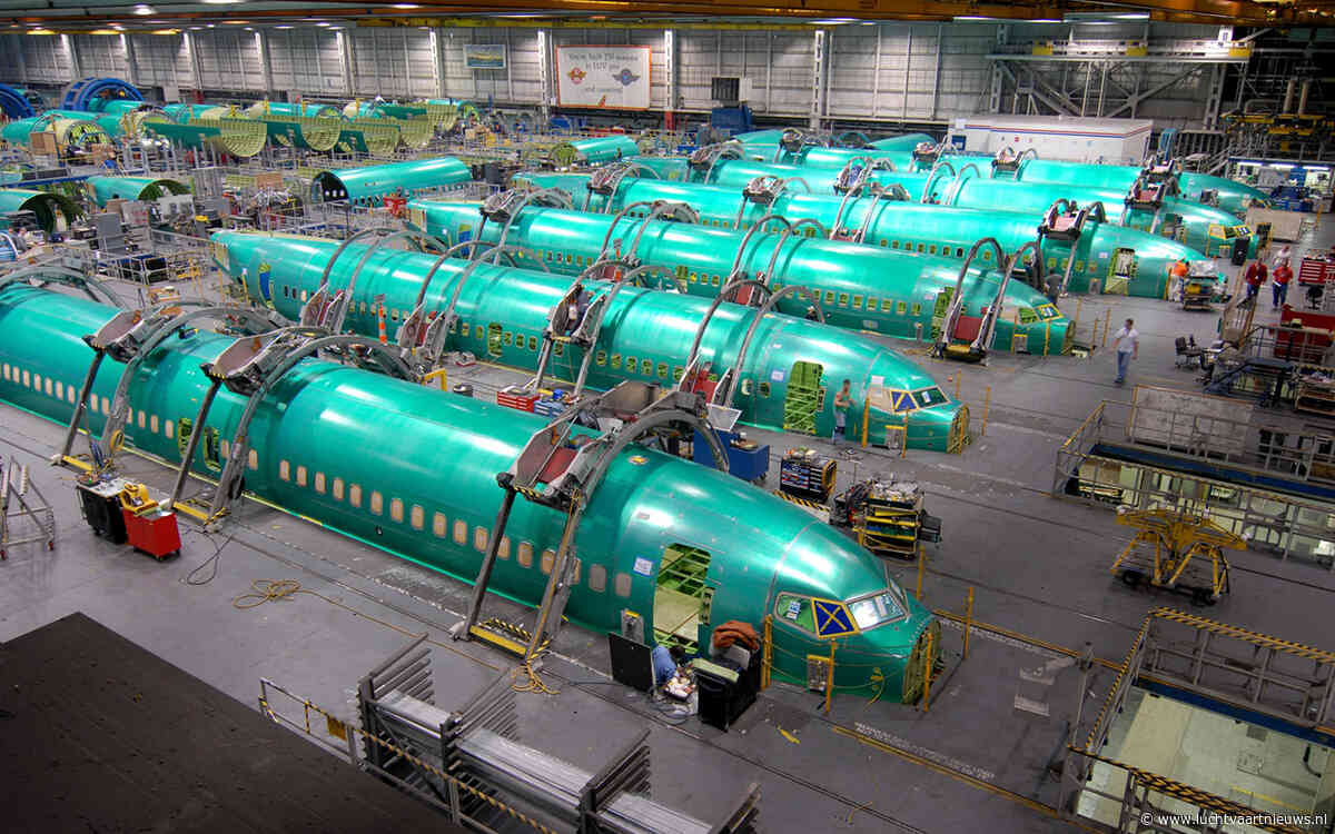 Boeing wil productie 737 MAX-toestellen verhogen