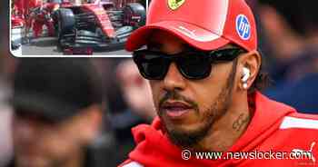 Lewis Hamilton rijdt monteur omver in de pitstraat tijdens GP België, Ferrari-coureur ontvangt flinke boete