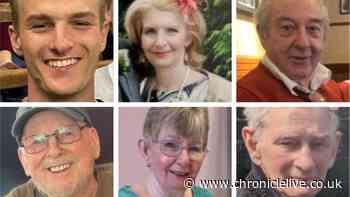 Funeral notices in the Chronicle this week including tributes to a nineteen-year-old 'tragically lost at sea'