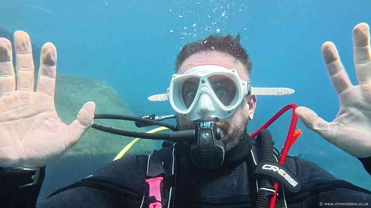 North East construction worker leaving UK to set up dream scuba diving business in Tenerife