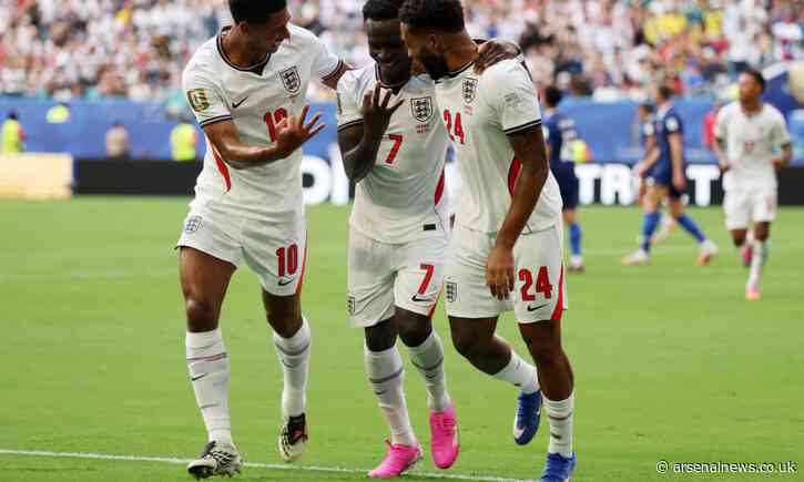 English media react to Bukayo Saka's dazzling performance vs France