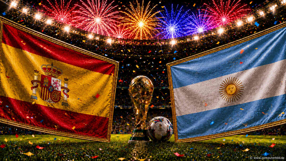 WM 2026: Spanien gegen Argentinien heute kostenlos live im TV und Stream?