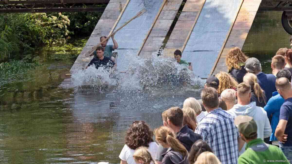 Sauwetter bremst Sautrogrennen: Nur 55 Tröge bei Kultveranstaltung in Bruckhof am Start