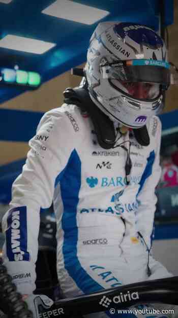 Blink and you'll miss it 😮‍💨 Qualifying coming up next ⏭️ #f1