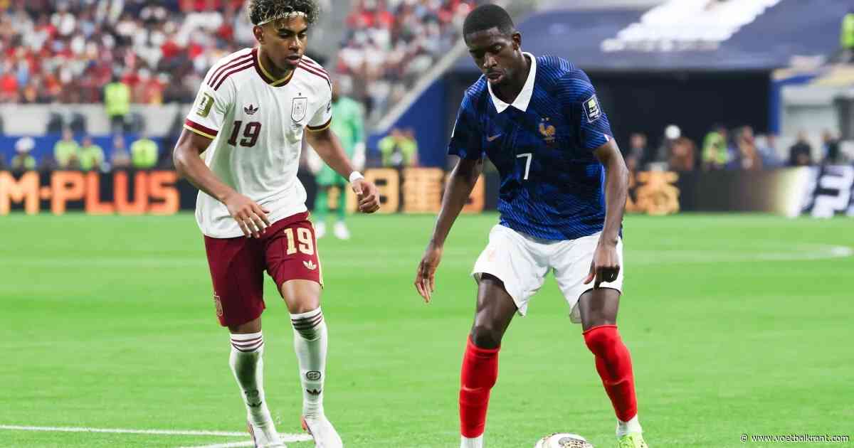 LIVE: Drie wissels bij Argentinië, Spanje met dezelfde elf in WK-finale