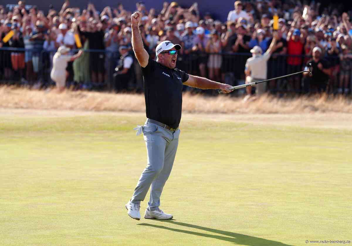 Fox feiert British-Open-Triumph und macht seine Kinder froh
