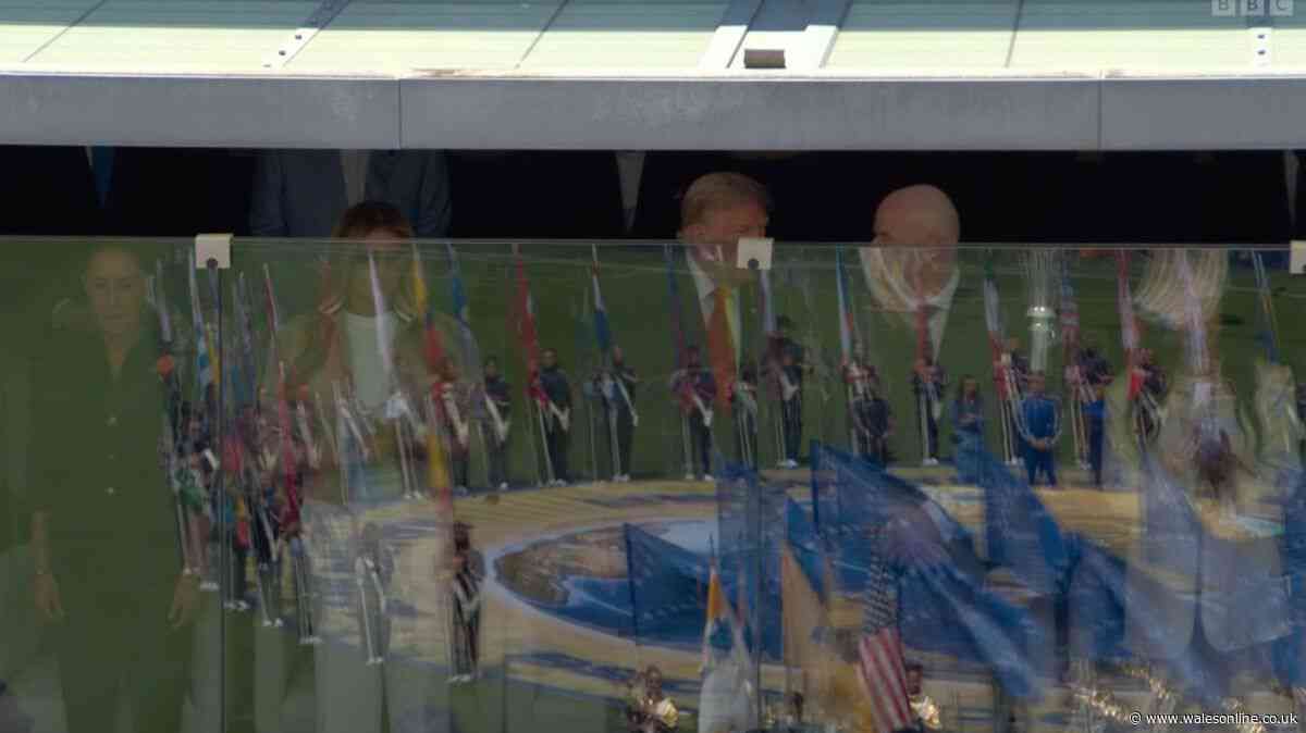 World Cup final hit by delays as Donald Trump's arrival causes complete chaos