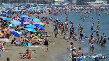 Spain's hottest week of summer as 45C scorcher hits Brit tourist spots next week