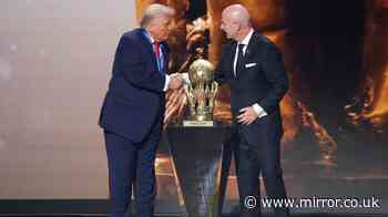 Donald Trump picks his World Cup winner and makes request to Gianni Infantino