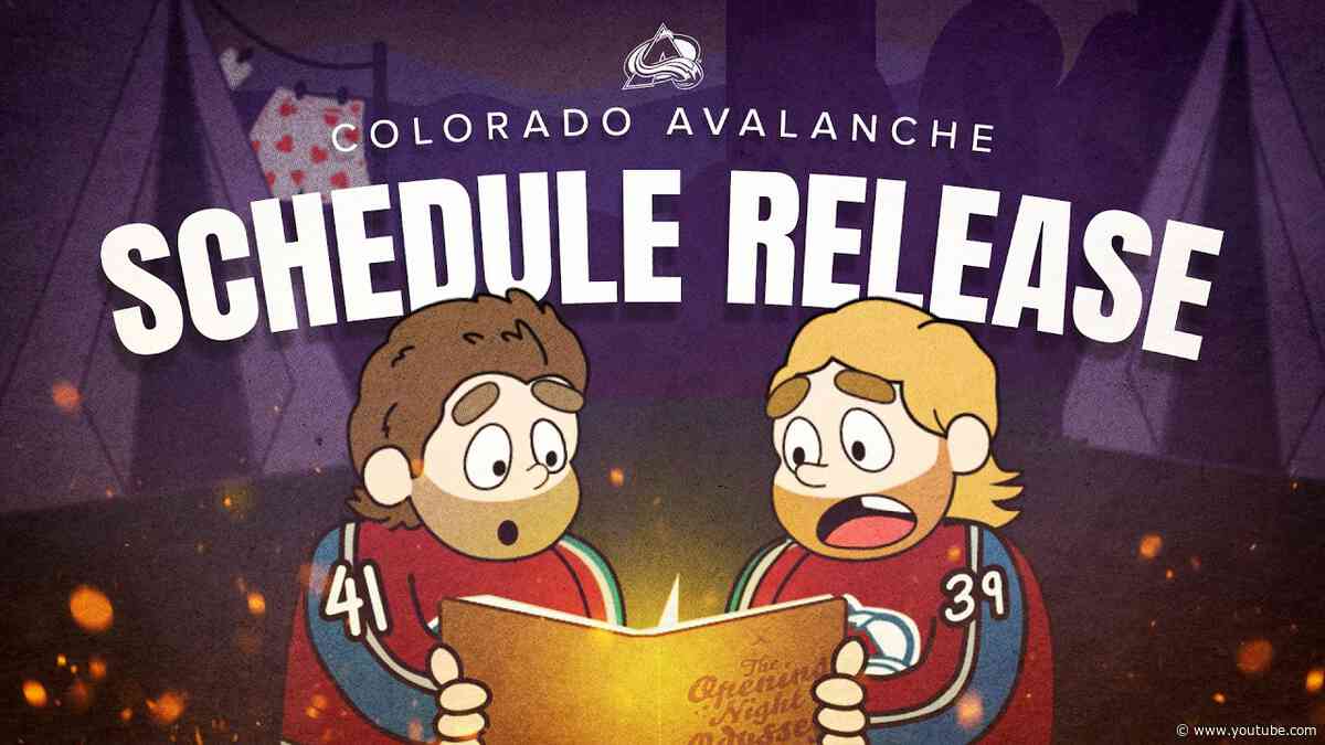 The Opening Night Odyssey | 2026-27 Colorado Avalanche Schedule Release