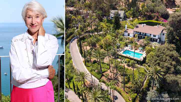 Helen Mirren re-lists historic Hollywood Hills estate after $6.5M price slash