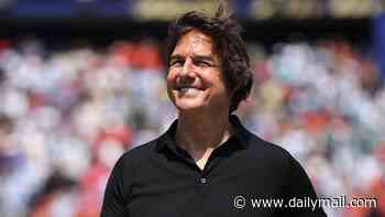 Fans left baffled by Tom Cruise's pre-World Cup final 'Ted Talk' as Hollywood icon makes bizarre speech to rouse fans before kick-off