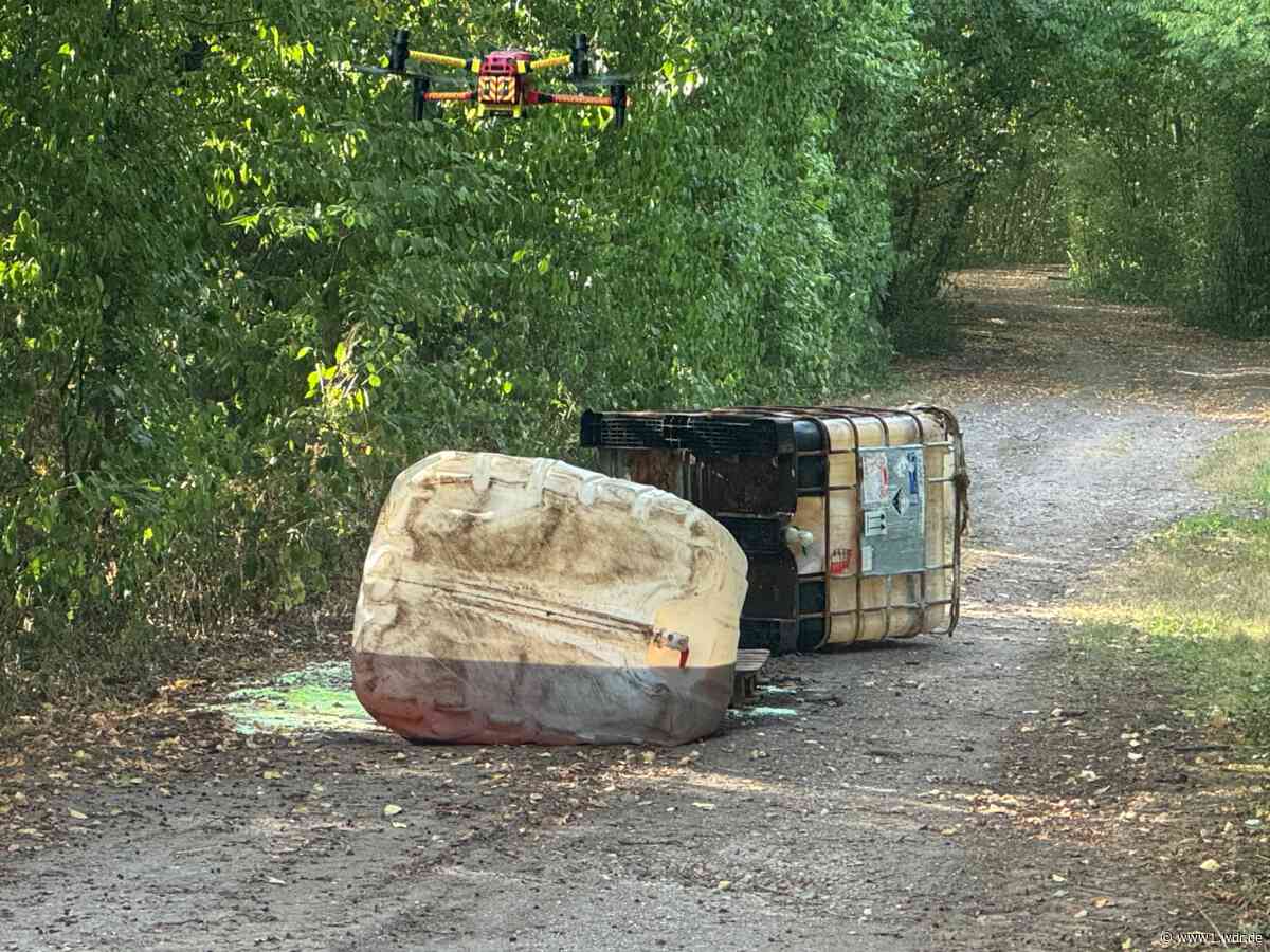 Kerpen: Behälter mit unbekannter Flüssigkeit entdeckt
