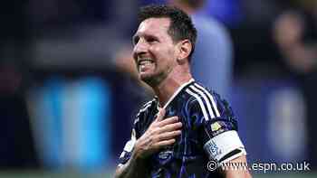 Messi is first man to start in three WC finals