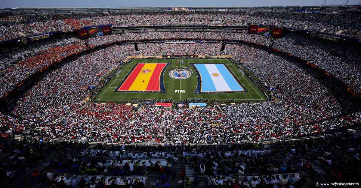 WK-finale tussen Argentinië en Spanje is begonnen