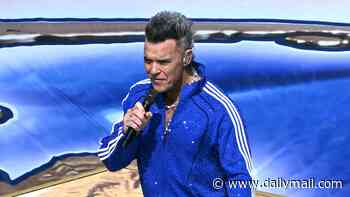 Robbie Williams kicks off World Cup final with pregame performance as Mick Jagger, Anya Taylor-Joy and the Beckhams lead the British stars watching the match
