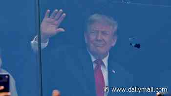Inside Trump's packed MetLife suite for World Cup final: FIFA boss and Spain's prime minister cozy up to US president and family