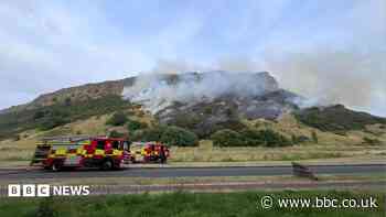 Fire crews battling blaze on Arthur’s Seat in Edinburgh