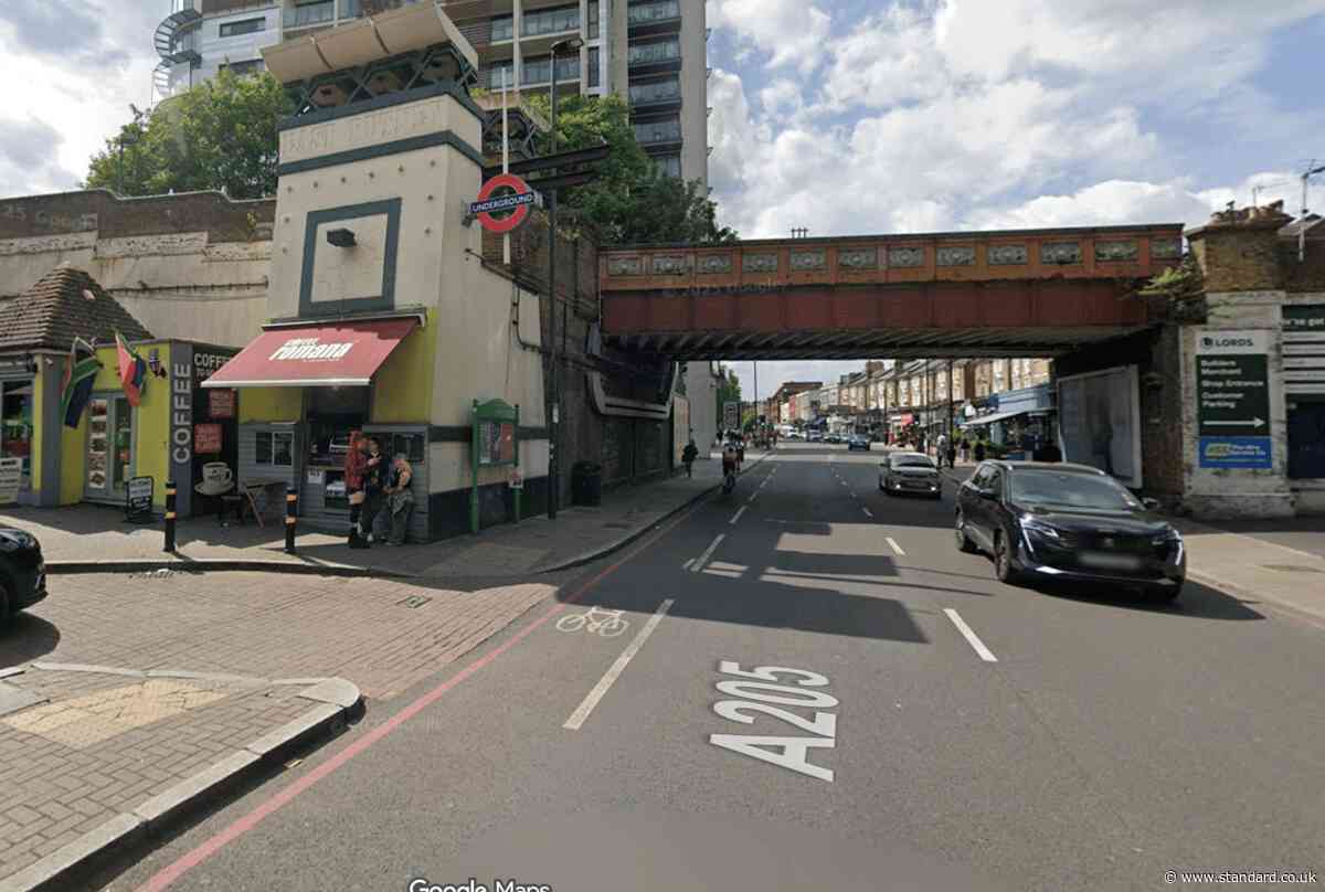Residents upset at London Underground bridge getting £600,000 'IKEA paint job'