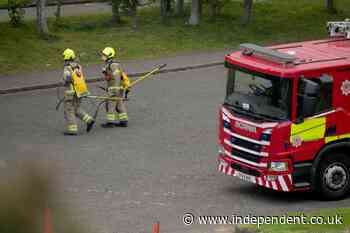 Arthur’s Seat fire: Crews tackle blaze on Edinburgh landmark