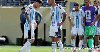 Historisch machteloze start van WK-finale, Lionel Messi raakte in eerste kwartier alleen de bal bij... aftrap